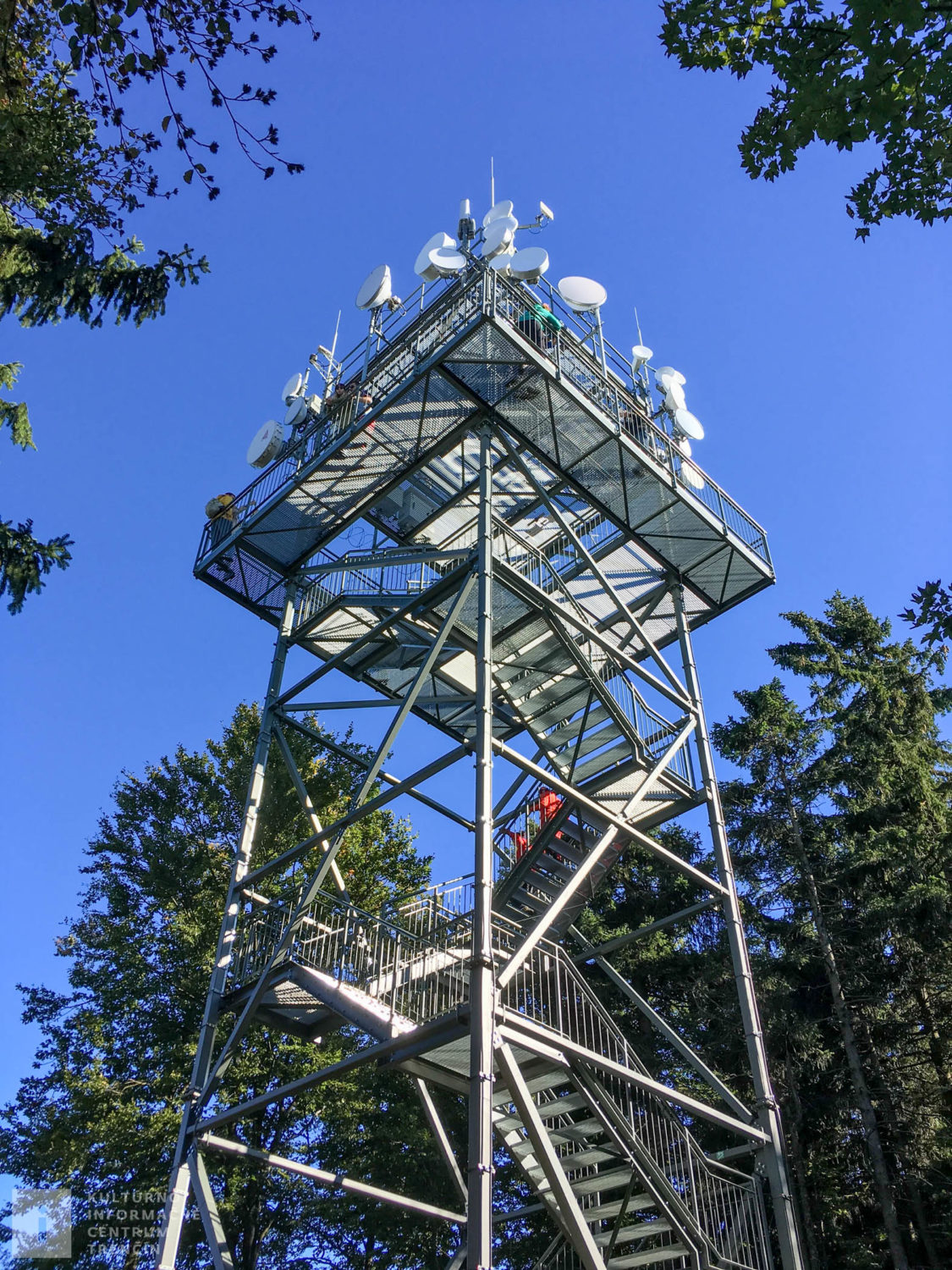 Rozhľadňa na Inovci/Lookout tower on the top of Inovec