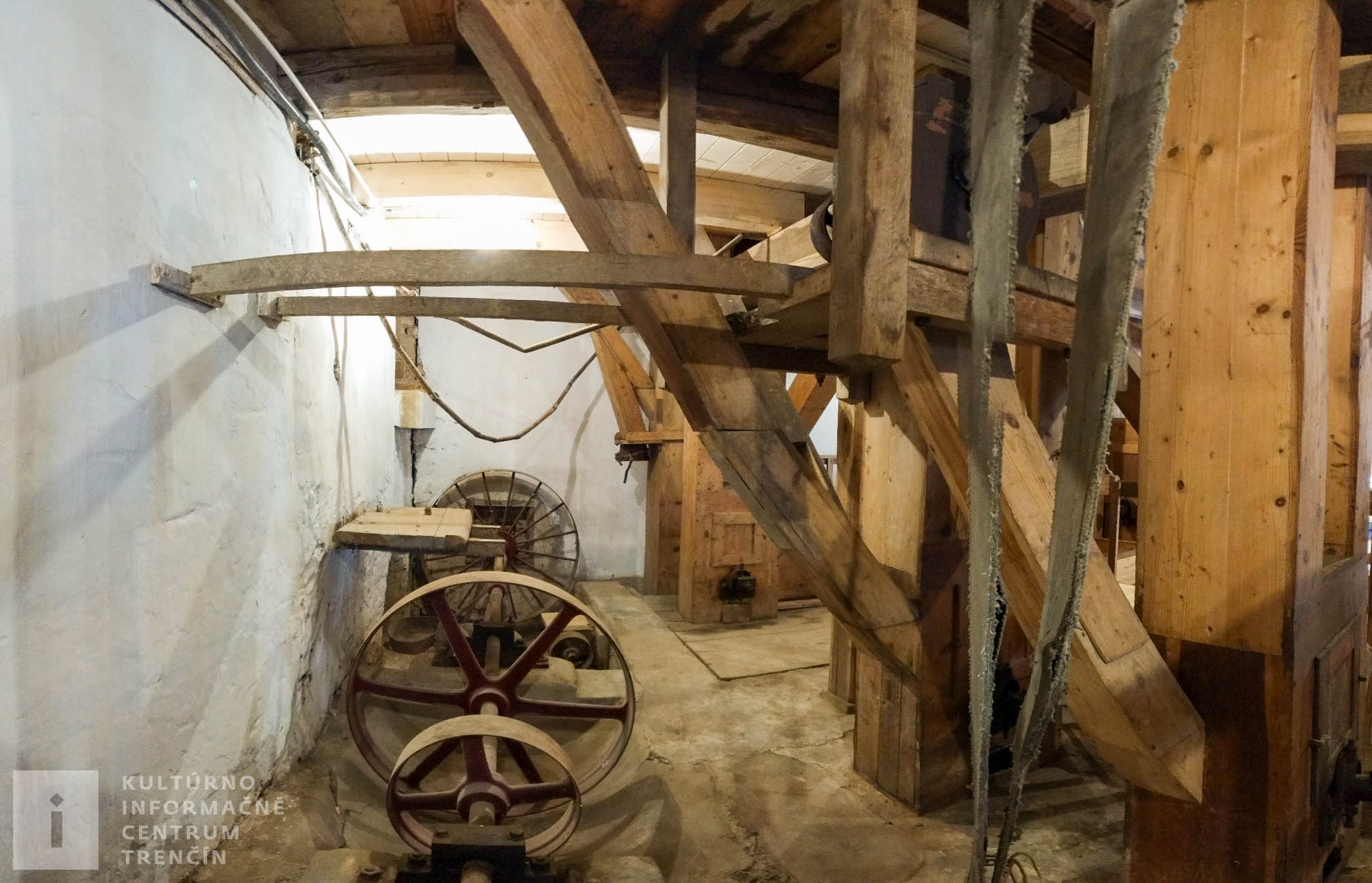 Interiér Králikovho mlyna