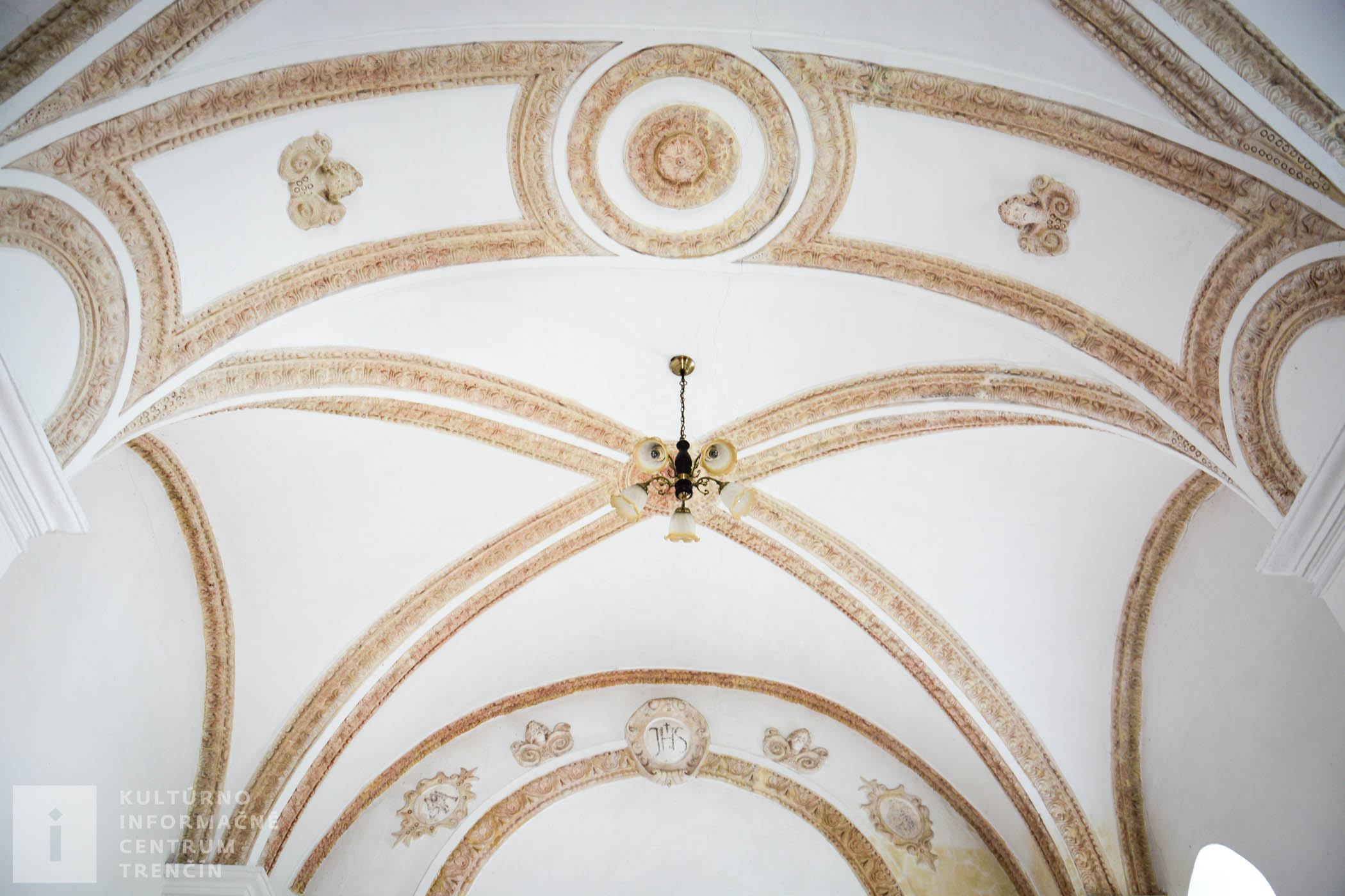 Strop gotickej kaplnky sv. Antona v Čachticiach
